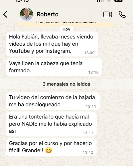 Testimonio Roberto Golf